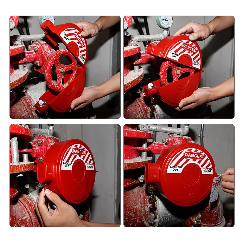 Блокираторы задвижек со встроенным замком FP1-FP4 Блокираторы задвижек со встроенным замком FP1-FP4